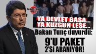 GEREĞİ YAPILDI: MERSİN SAHİLİNDE TERÖRİST BAŞINI ÖVEN SLOGAN ATIP, HALAY ÇEKENLER GÖZALTINA ALINDI!