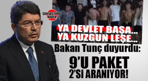 GEREĞİ YAPILDI: MERSİN SAHİLİNDE TERÖRİST BAŞINI ÖVEN SLOGAN ATIP, HALAY ÇEKENLER GÖZALTINA ALINDI!