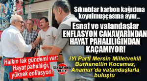 İYİ PARTİLİ KOCAMAZ: “VATANDAŞLARIMIZDA DÜZE ÇIKMA UMUTLARI AZALMAKTA VE GENEL BİR KARAMSARLIK HÂKİM”