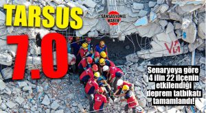 ALLAH AFETİNDEN KORUSUN: TARSUS MERKEZLİ 7.0 ŞİDDETİNDE DEPREM TATBİKATINDA EKİPLER SINIFI GEÇTİ!