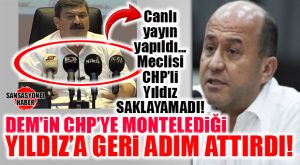 DEM MONTESİ CHP’Lİ YILDIZ’IN KAMUOYUNDAN SAKLADIĞI TOROSLAR MECLİSİ CANLI YAYINLANMAYA BAŞLANDI: DEM’İN CHP’YE MONTELEDİĞİ BAŞKAN GERİ ADIM ATTI…