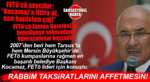 KOCAMAZ’DAN PEŞ PEŞE BOMBALAR… 2 KEZ BÜYÜK FETÖ KUMPASI ATLATAN BURHANETTİN KOCAMAZ KONUŞTU: “RABBİM TAKSİRATLARINI AFFETMESİN!”