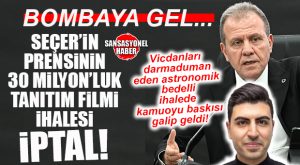 BU KAÇINCI BE YA: BÜYÜKŞEHİR’İN TEPKİ ÇEKEN 30 MİLYON TL’LİK TANITIM İHALESİ İPTAL!