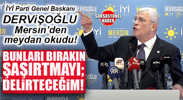 İYİ PARTİ LİDERİ DERVİŞOĞLU MERSİN’DE… TARSUS’TAN ERDEMLİ’YE… VATANDAŞLA BULUŞTU!