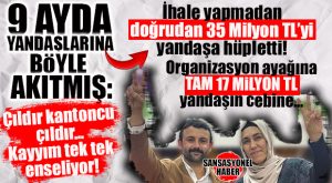 BOMBA… KAYYIM ATANAN DEM’Lİ AKDENİZ BELEDİYESİ, ORGANİZASYON ADI ALTINDA DOĞRUDAN TEMİNLE 9 AYDA 17 MİLYON TL KALDIRMIŞ… YERSEN!