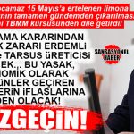 İYİ PARTİLİ KOCAMAZ TBMM’DE MAYIS AYINA ERTELENEN LİMON İHRACATI KISITLAMASI HAKKINDA KONUŞTU: “ÜRETİCİLER İÇİN BU KARAR, İFLASLARINA NEDEN OLACAKTIR!”