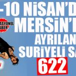 SON RAPOR: MERSİN’DE 1 HAFTADA 622 SURİYELİ ÜLKESİNE DÖNÜŞ YAPTI! MERSİN’DE TOPLAM KAÇ SURİYELİ YAŞIYOR?