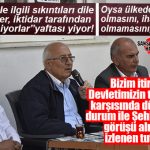 İYİ PARTİLİ BURHANETTİN KOCAMAZ TARSUS’TA: “VATANDAŞLARIMIZ TERÖR ÖRGÜTÜNÜN KARŞILIKSIZ OLARAK BİR TAVİZ KOPARMADAN SİLAH BIRAKACAĞINA İNANMIYOR!”