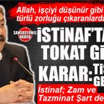 GÜNÜN BOMBASI… DEM MONTESİ CHP’Lİ YILDIZ’A İSTİNAF’TAN “TİS” TOKADI: “ZAM, İKRAMİYE, TAZMİNAT GERİ GELDİ!”