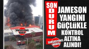 JAMESON YANGININDA SON DURUM: YANGIN KONTROL ALTINDA, SOĞUTMA ÇALIŞMALARI SÜRÜYOR!