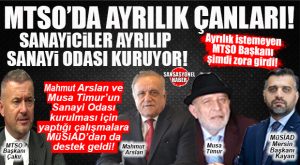 MTSO’NUN SONU NE OLACAK? ARSLAN VE TİMUR’UN YENİ SANAYİ ODASI KURULMASI ÇAĞRISINA MÜSİAD’DAN DA DESTEK GELDİ… GÖZLER MTSO BAŞKANI HAKAN SEFA ÇAKIR’DA…