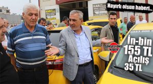 MERSİN’DE TAKSİ ÜCRET TARİFESİ “GÜNCELLENDİ”: İN-BİN 155 TL, TAKSİMETRE AÇILIŞ 35 TL!