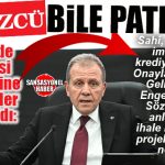 SÖZCÜ GAZETESİ BİLE CHP’Lİ SEÇER’E DAYANAMADI: “TÖMÜK-ARPAÇBAHŞİŞ ARITMALARI NE OLDU? ANLAŞMA İMZALADIĞINIZ KREDİYE NE OLDU?”