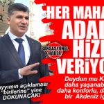 KAYYIM ATANAN AKDENİZ BELEDİYESİ BAŞKAN VEKİLİ ŞENER KONUŞTU: “HER MAHALLEYE ADALETLİ HİZMET VERİYORUZ!”