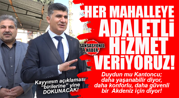 KAYYIM ATANAN AKDENİZ BELEDİYESİ BAŞKAN VEKİLİ ŞENER KONUŞTU: “HER MAHALLEYE ADALETLİ HİZMET VERİYORUZ!”