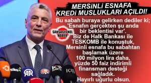 TİCARET BAKANI BOLAT DUYURDU: “MERSİNLİ ESNAFA BU SABAHTAN BAŞLAMAK ÜZERE 100 MİLYON LİRA DAHA FİNANSMAN DESTEĞİ SAĞLADIK!”