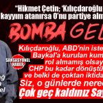 ABOOO… HALKIN AVUKATI İZZET ULUDAĞ “HİKMET ÇETİN” ÜZERİNDEN BOMBALADI!