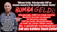 ABOOO… HALKIN AVUKATI İZZET ULUDAĞ “HİKMET ÇETİN” ÜZERİNDEN BOMBALADI!