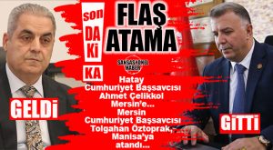 FLAŞ…FLAŞ…FLAŞ… MERSİN CUMHURİYET BAŞSAVCISI DEĞİŞTİ!