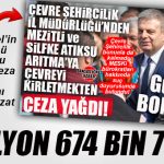 SANSASYONEL’İN DUYURDUĞU MESKİ’YE KESİLEN CEZALARIN DETAYLARI ORTAYA ÇIKTI: MESKİ’NİN 3 ATIKSU TESİSİNE TOPLAM 2 MİLYON 674 BİN TL CEZA…