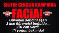 SİLİFKE GENÇLİK KAMPINDA FACİA: 2 ÖĞRENCİ BOĞULDU, 1 ÖĞRENCİ YOĞUN BAKIMDA…