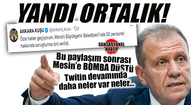 BOMBA… ANKARA KUŞU’NDAN MERSİN’İ SARSAN PAYLAŞIM: GERİ DÖNÜŞÜM İHALESİ GÜNDEMDE! 20 PERSONELE SORUŞTURMA İZNİ…