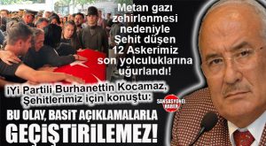 İYİ PARTİLİ KOCAMAZ’DAN MİLLİ SAVUNMA BAKANLIĞI’NA ÇAĞRI: “BU OLAY BASİT AÇIKLAMALARLA GEÇİŞTİRİLEMEZ!”