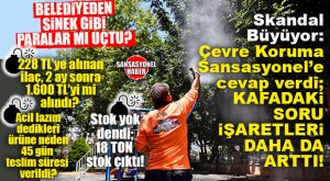 OLAYA GEL… ÇEVRE KORUMA’DAN AÇIKLAMA GELDİ, TARTIŞMALAR İYİCE ALEVLENDİ: SİNEK İLACI SKANDALINDA ÇEVRE KORUMA’NIN AÇIKLAMASI SORULARI DAHA DA KATLADI! ŞOK… AÇIK İHALEDE LİTRESİ 228 TL’DEN ALINAN İLAÇ, DAVET USULÜ İHALEYLE LİTRESİ 1.600 TL DEN Mİ ALINDI?