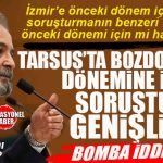 BOMBA KULİS… TARSUS ESKİ BELEDİYE BAŞKANI HALUK BOZDOĞAN HAKKINDA YOLSUZLUK İDDİALARI YENİDEN GÜNDEMDE: MÜFETTİŞLER TARSUS’A GELİYOR!