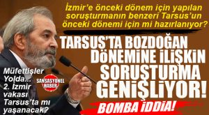 BOMBA KULİS… TARSUS ESKİ BELEDİYE BAŞKANI HALUK BOZDOĞAN HAKKINDA YOLSUZLUK İDDİALARI YENİDEN GÜNDEMDE: MÜFETTİŞLER TARSUS’A GELİYOR!