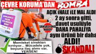 YENİ BOMBA GELDİ: MERSİN BÜYÜKŞEHİR ÇEVRE KORUMA’DA İHALE OYUNU… AYNI İLACA 2 AYDA İKİNCİ ALIM, ÜSTELİK DAVET USULÜ VE DAHA PAHALIYA!