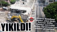 MERSİN ÖĞRETMENEVİ TARİHE KARIŞTI: KONTROLLÜ YIKIM GERÇEKLEŞTİ
