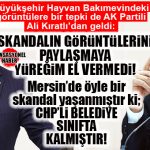 AK PARTİLİ KIRATLI’DAN CHP’Lİ BÜYÜKŞEHİR’E HAYVAN BAKIM EVİNDEKİ SKANDALA TEPKİ: “MERSİN’DE ÖYLE BİR SKANDAL YAŞANMIŞTIR Kİ, FOTOĞRAFLARI VEYA VİDEOLARI PAYLAŞMAYA YÜREĞİM ELVERMEDİ!”