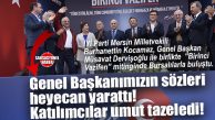 İYİ PARTİ BURSA’DA “BİRİNCİ VAZİFEN” MİTİNGİ DÜZENLEDİ: “BU İHANET SÜRECİNE ‘HAYIR’ DEMEK İÇİN BURADAYIZ”