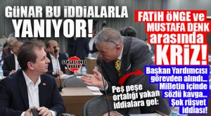 GÜLNAR KARIŞTI: ÖNGE VE DENK ARASINDA GERİLİM BÜYÜYOR: GÖREVDEN ALMA VE RÜŞVET İDDİALARI KULİSLERİ KARIŞTIRDI!