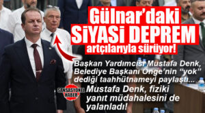 GÜLNAR’DA BAŞKAN YARDIMCISINDAN TAAHHÜTNAMELİ BOMBA… MUSTAFA DENK, İMZALANAN BELGEYİ PAYLAŞTI