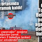 İŞTE DERS ALMAYAN CHP’Lİ BELEDİYE KLASİĞİ… PORTAKAL BAHÇESİNDE TEMİZLİK YAPARKEN YANGIN ÇIKARDILAR, AĞAÇLAR KÜL OLDU! OLAYIN ADRESİ CHP’Lİ TOROSLAR BELEDİYESİ!