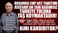 HALKIN AVUKATI İZZET ULUDAĞ YAZDI: “BUGÜNKÜ CHP ÜST YÖNETİMİ, ATATÜRK’ÜN TAM BAĞIMSIZ TÜRKİYE YOLUNA TAŞ KOYMAKTADIR!”