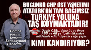 HALKIN AVUKATI İZZET ULUDAĞ YAZDI: “BUGÜNKÜ CHP ÜST YÖNETİMİ, ATATÜRK’ÜN TAM BAĞIMSIZ TÜRKİYE YOLUNA TAŞ KOYMAKTADIR!”
