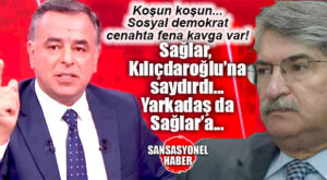 CHP’DE SİNİRLER GERGİN… CHP’Lİ SAĞLAR, KILIÇDAROĞLU’NA; YARKADAŞ SAĞLAR’A… SAĞLAR’DAN ŞOK KILIÇDAROĞLU YORUMU: “ALEVİLERİ SÖMÜRDÜ!”