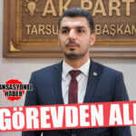 YEREL SEÇİMDE MERSİN’DE “0” ÇEKEN AK PARTİ REVİZYONA BAŞLADI: AK PARTİ TARSUS İLÇE BAŞKANI ALTINSUCU’NUN İSTİFASI ALINDI!