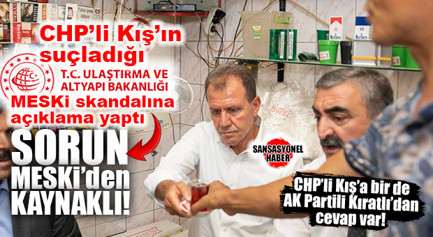 MERSİN’İ FELÇ EDEN SU KRİZİNDE BAKANLIKTAN NET AÇIKLAMA: “SORUN BİZDEN DEĞİL, GECİKME MESKİ’NİN ARIZALARINDAN KAYNAKLANDI!”