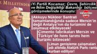 İYİ PARTİLİ KOCAMAZ’DAN ÇEVRE, ŞEHİRCİLİK VE İKLİM DEĞİŞİKLİĞİ BAKANLIĞI’NA SERT ELEŞTİRİ: “SÖZLER KOCAMAN BİR HAYAL OLDU!”