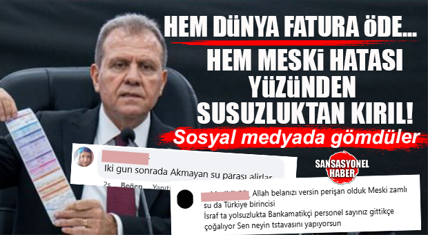 DÜNYA KADAR SU FATURASI ÖDEYEN MERSİN, TARİHİNDEKİ EN BÜYÜK SUSUZLUĞU YAŞIYOR: MERSİNLİLER SOSYAL MEDYADA PATLADI!