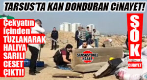 TARSUS’TA ŞOK! ÇEKYATTA TUZLANMIŞ CİNAYET: TARSUS’TAKİ HAFRİYAT ALANINDA DEHŞET VEREN CESET BULUNDU!