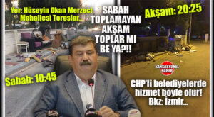 İŞTE CHP’Lİ BELEDİYE KLASİĞİ: CHP’Lİ BELEDİYE TOROSLAR’I ÇÖP DAĞLARINA TESLİM ETTİ