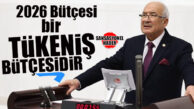 İYİ PARTİ MERSİN MİLLETVEKİLİ BURHANETTİN KOCAMAZ: “2026 BÜTÇESİ BİR TÜKENİŞ BÜTÇESİDİR”