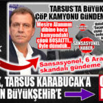 GÜNÜN “YAPANIN YANINA KÂR KALMAYANI”: TARSUS’TA MESİRE ALANINA ÇÖP DÖKERKEN YAKALANAN BÜYÜKŞEHİR’E BAKANLIK’TAN “MEMNUNİYETLE ÇEVRE KİRLETME” CEZASI GELDİ!