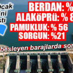 MERSİN BARAJLARINDA YÜZLERİ GÜLDÜREN ARTIŞ! YAĞIŞLAR SU SEVİYELERİNİ YÜKSELTTİ