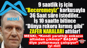 MERSİN’İ 6 GÜN SUSUZ BIRAKANLARDAN “PİŞKİN” ZAFER NARALARI: 9 SAATLİK İŞİ 10 SAATTE YAPIP KENDİLERİNİ “KAHRAMAN” İLŞAN ETTİLER!